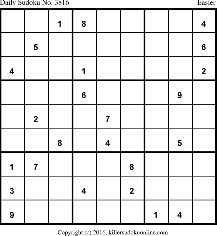 Killer Sudoku for 8/14/2018