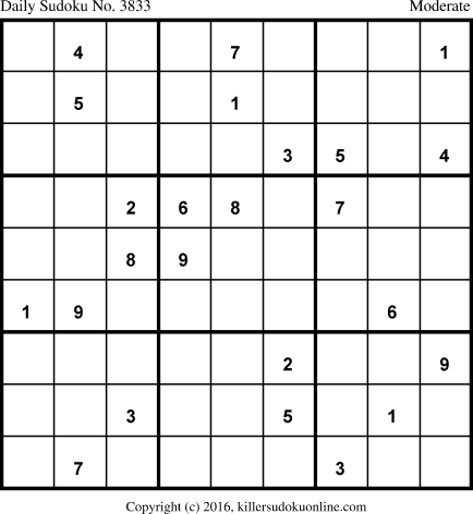 Killer Sudoku for 8/31/2018