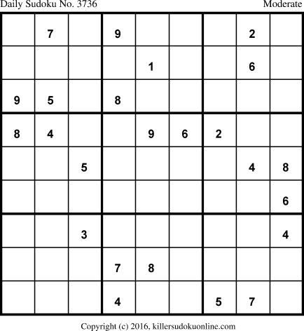 Killer Sudoku for 5/26/2018