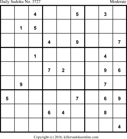 Killer Sudoku for 5/17/2018