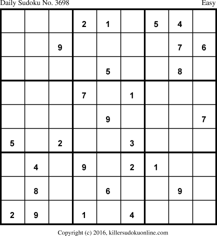 Killer Sudoku for 4/18/2018