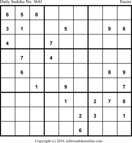 Killer Sudoku for 2/20/2018