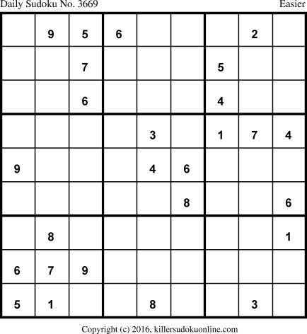 Killer Sudoku for 3/20/2018