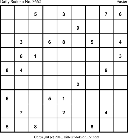 Killer Sudoku for 3/13/2018