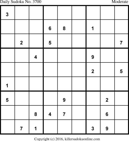 Killer Sudoku for 4/20/2018