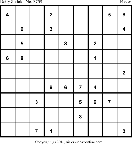 Killer Sudoku for 6/18/2018