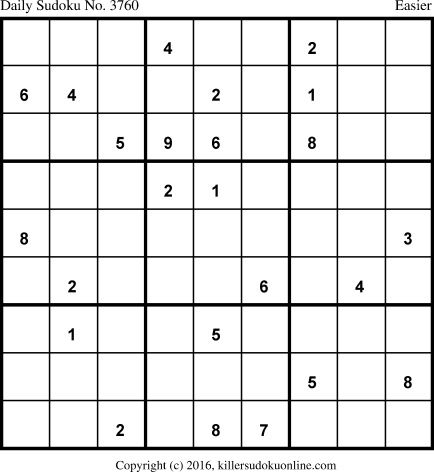 Killer Sudoku for 6/19/2018