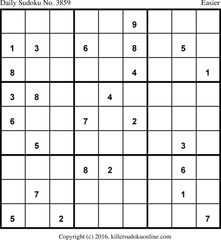 Killer Sudoku for 9/26/2018