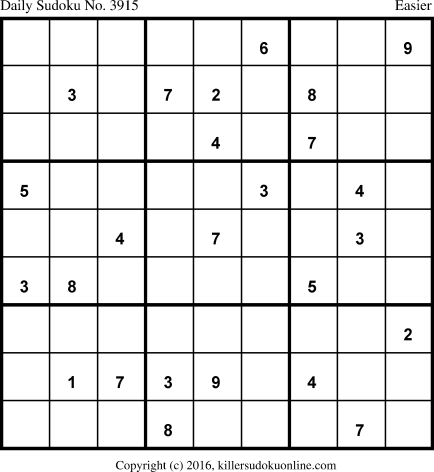 Killer Sudoku for 11/21/2018