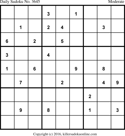 Killer Sudoku for 2/24/2018