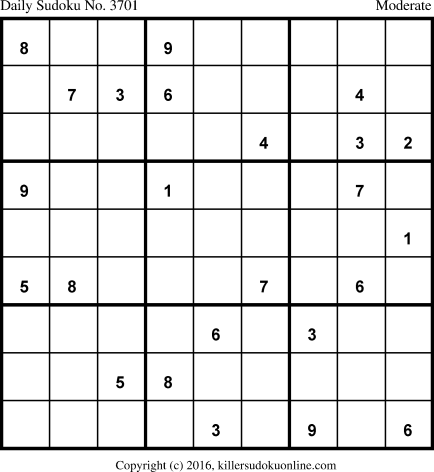 Killer Sudoku for 4/21/2018