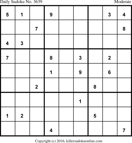 Killer Sudoku for 2/18/2018
