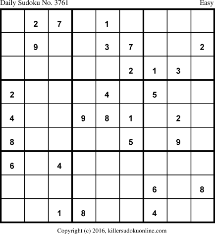 Killer Sudoku for 6/20/2018