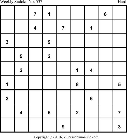 Killer Sudoku for 6/18/2018