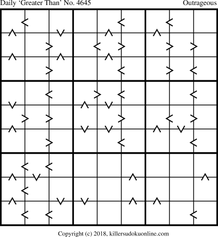 Killer Sudoku for 1/1/2019