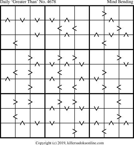 Killer Sudoku for 2/3/2019
