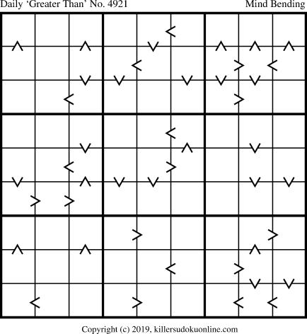 Killer Sudoku for 10/4/2019