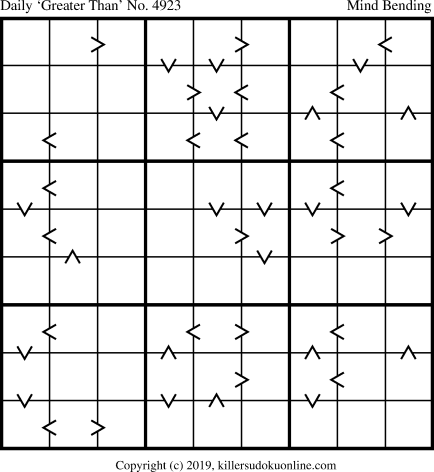 Killer Sudoku for 10/6/2019