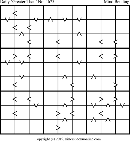 Killer Sudoku for 1/31/2019