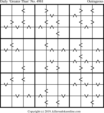 Killer Sudoku for 12/3/2019