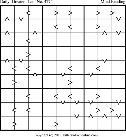 Killer Sudoku for 5/10/2019