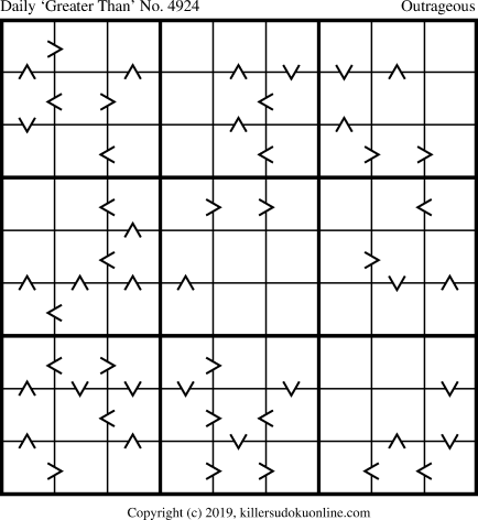 Killer Sudoku for 10/7/2019