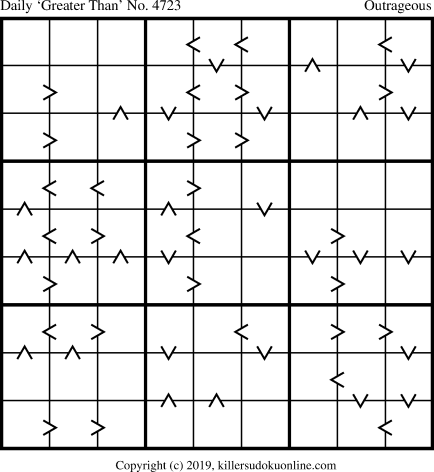 Killer Sudoku for 3/20/2019
