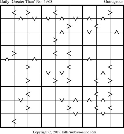 Killer Sudoku for 12/2/2019