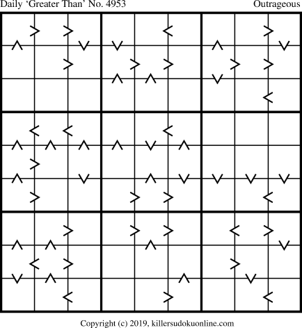 Killer Sudoku for 11/5/2019