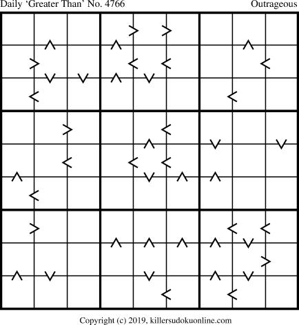 Killer Sudoku for 5/2/2019