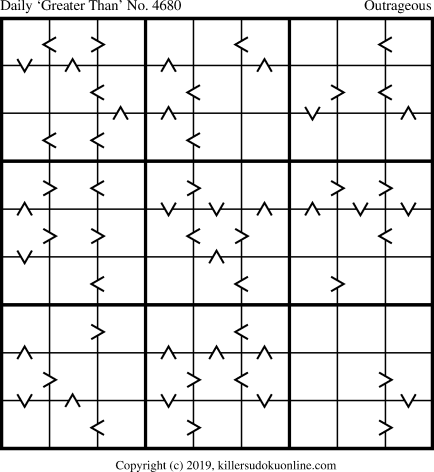 Killer Sudoku for 2/5/2019