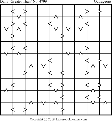 Killer Sudoku for 6/4/2019