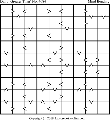 Killer Sudoku for 2/9/2019
