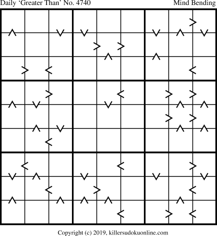 Killer Sudoku for 4/6/2019