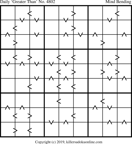 Killer Sudoku for 6/7/2019
