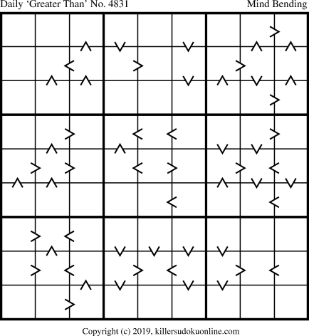 Killer Sudoku for 7/6/2019