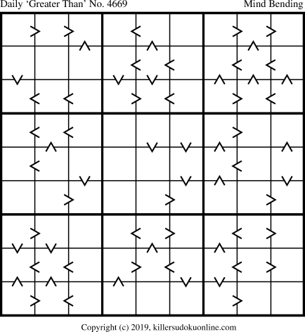 Killer Sudoku for 1/25/2019