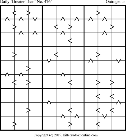 Killer Sudoku for 4/30/2019
