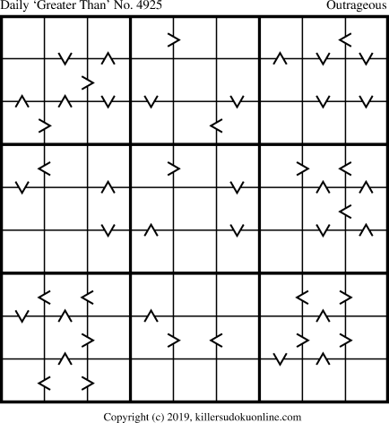 Killer Sudoku for 10/8/2019