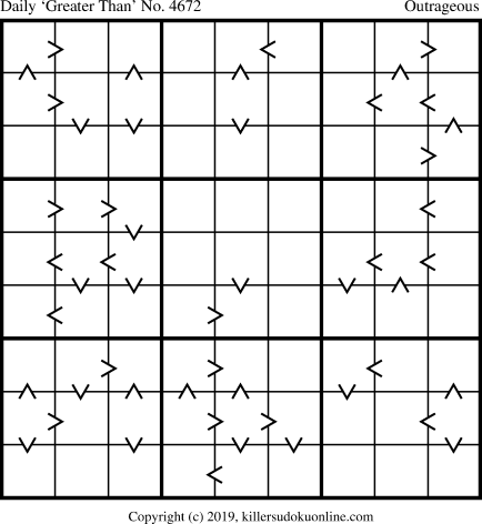 Killer Sudoku for 1/28/2019