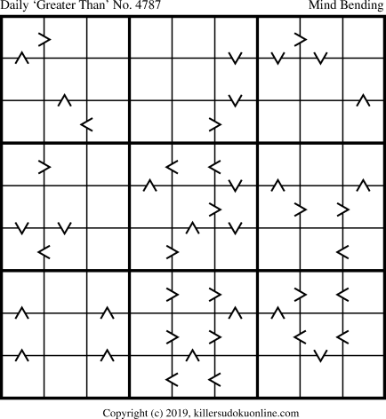Killer Sudoku for 5/23/2019