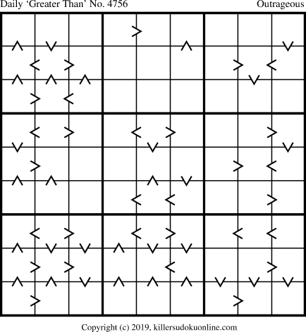 Killer Sudoku for 4/22/2019