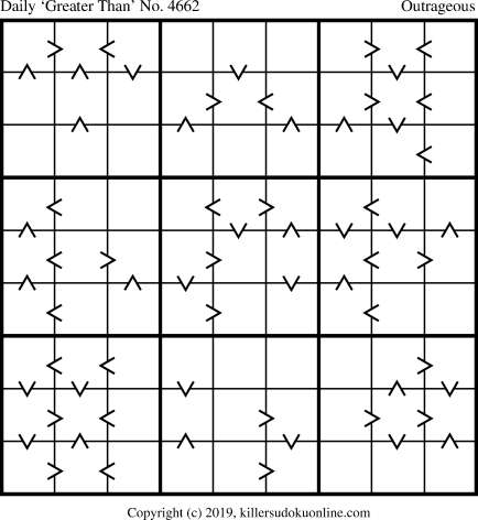 Killer Sudoku for 1/18/2019