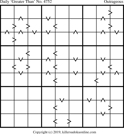 Killer Sudoku for 4/18/2019