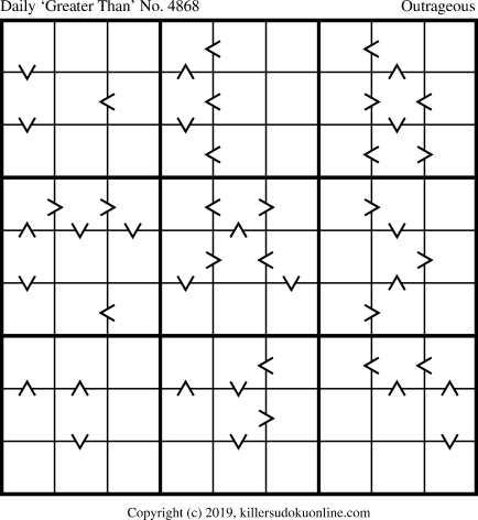 Killer Sudoku for 8/12/2019