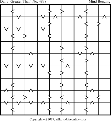 Killer Sudoku for 7/13/2019