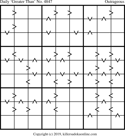 Killer Sudoku for 7/22/2019
