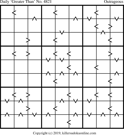 Killer Sudoku for 6/26/2019