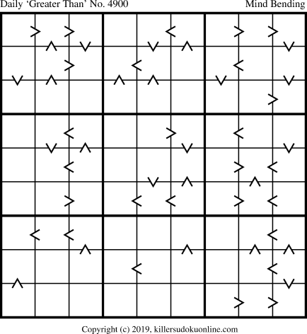 Killer Sudoku for 9/13/2019