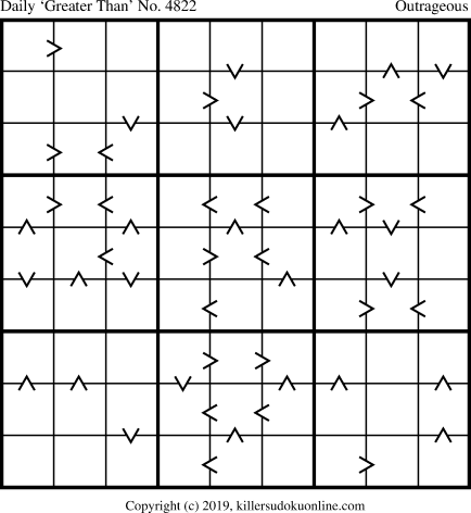 Killer Sudoku for 6/27/2019